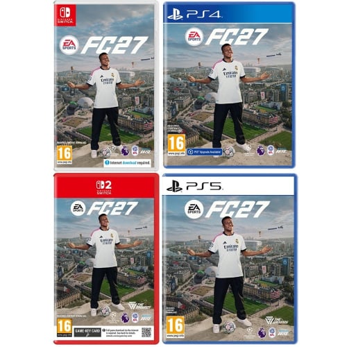 【現貨發售】EA SPORTS FC27 標準版 - PS5 | PS4 | SWITCH | SWITCH 2【推出日期:2026年9月25日】【Back to School 開學祭】 【現貨發售】EA SPORTS FC27 標準版 - PS5 | PS4 | SWITCH | SWITCH 2【推出日期:2026年9月25日】【Back to School 開學祭】