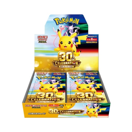 [CODE後價$1299|現貨發售] 寶可夢卡牌 TCG 30週年紀念擴充包 M6a Pokemon 30th Celebration (日版)